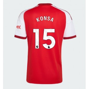 Arsenal Ezri Konsa #15 Hjemmebanetrøje 2026-27 Kortærmet